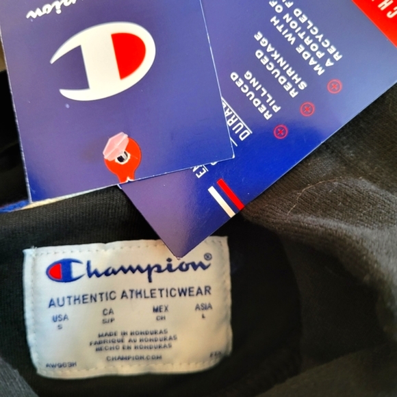 CHAMPION Cotton Powerblend Relaced Hoodie.NWT - Picture 6 of 12